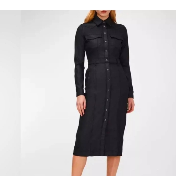 7 For All Mankind Dresses & Skirts - 7 for all Mankind coated denim dress
